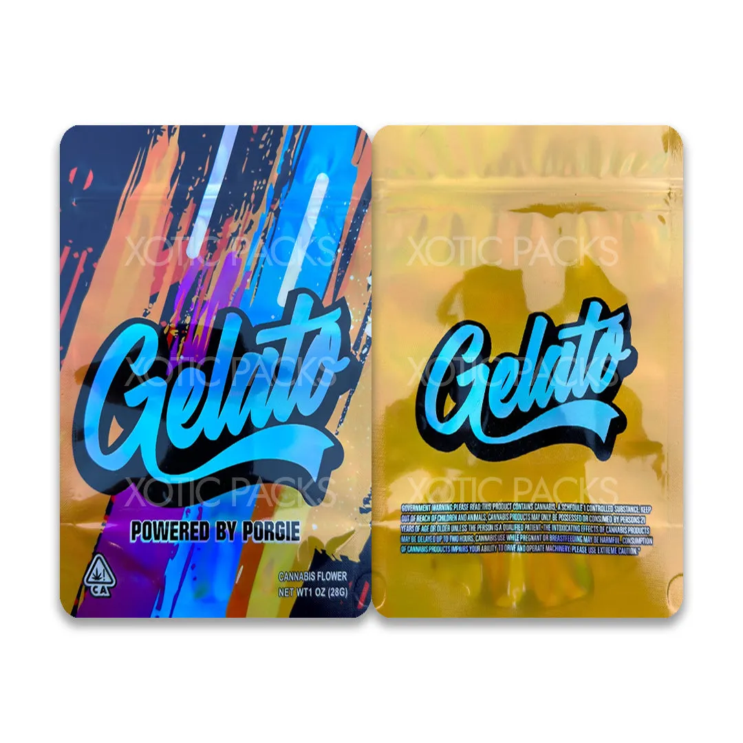Gelato Powered By Porgie Mylar Bag 1 Ounce