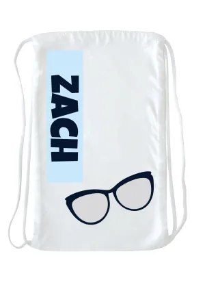 Glasses-Blue Bag