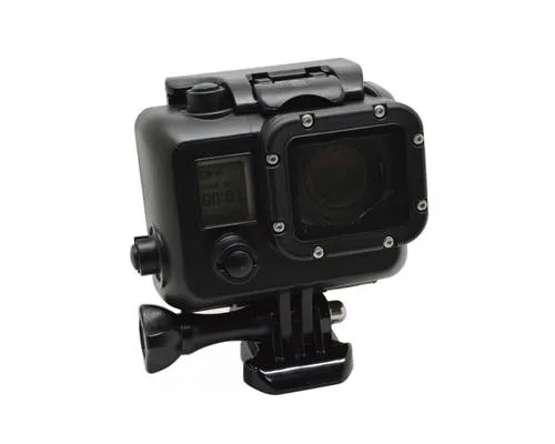 GoPro 131' Black Waterproof Housing for Hero 3 / 3  / 4 Camera