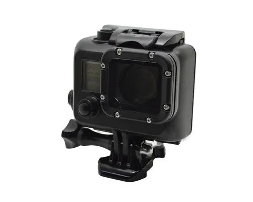 GoPro 131' Black Waterproof Housing for Hero 3 / 3  / 4 Camera
