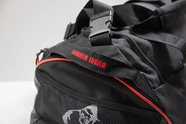 Gorilla Wear Jerome Gym Bag - Black/Red
