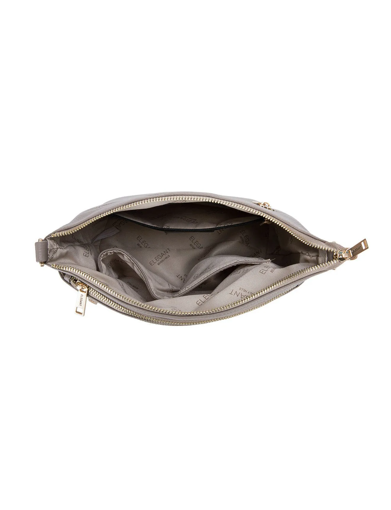 GRACE LEATHER XBODY BAG- E1-0818-MOCH