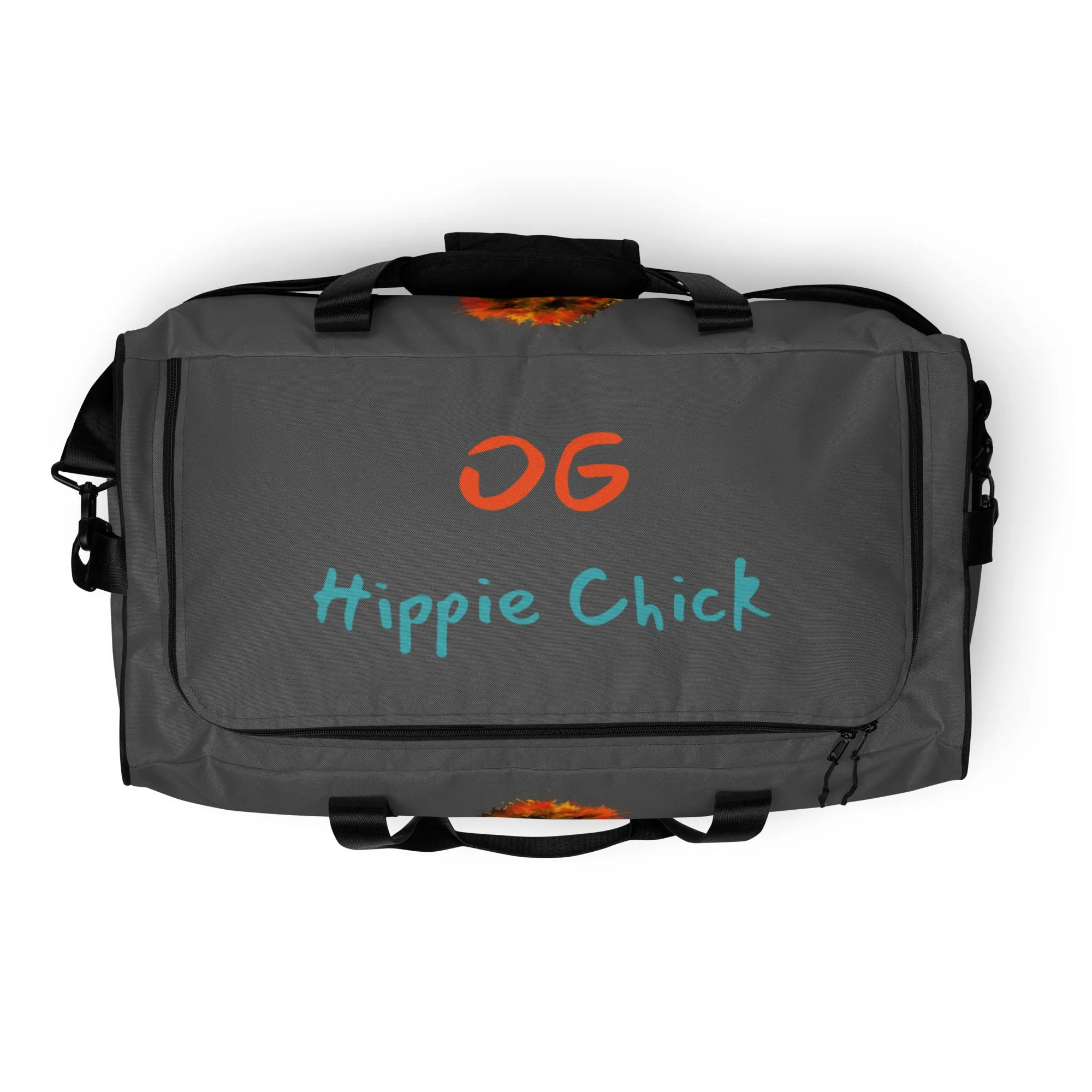 Gray Duffle Bag - OG Hippie Chick