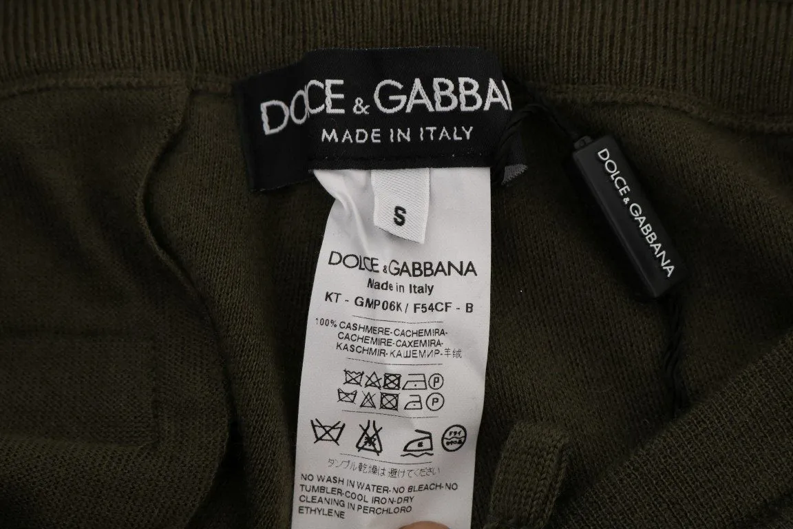Green Cashmere Gym Training Sport Pants