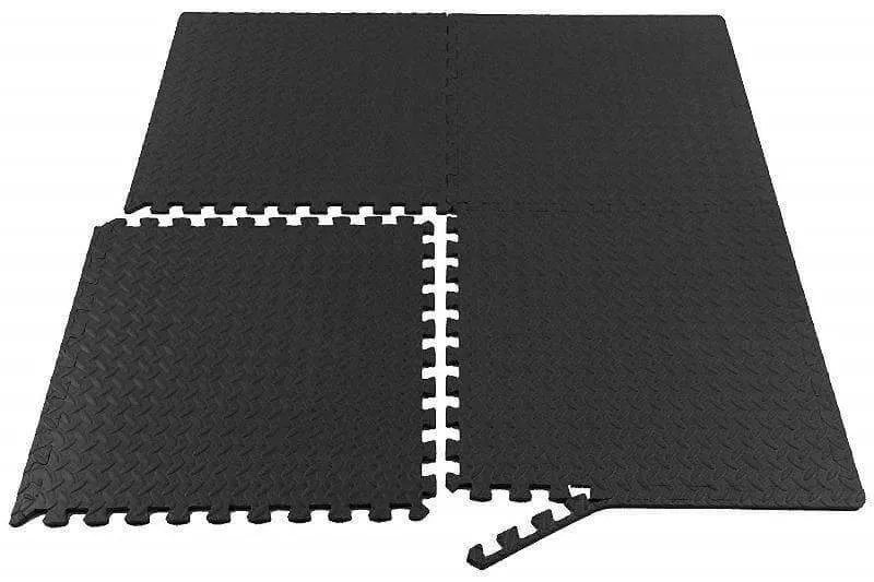 Gym Flooring Tiles Interlocking Jigsaw Stall EVA Mats 1m x 1m x 10mm