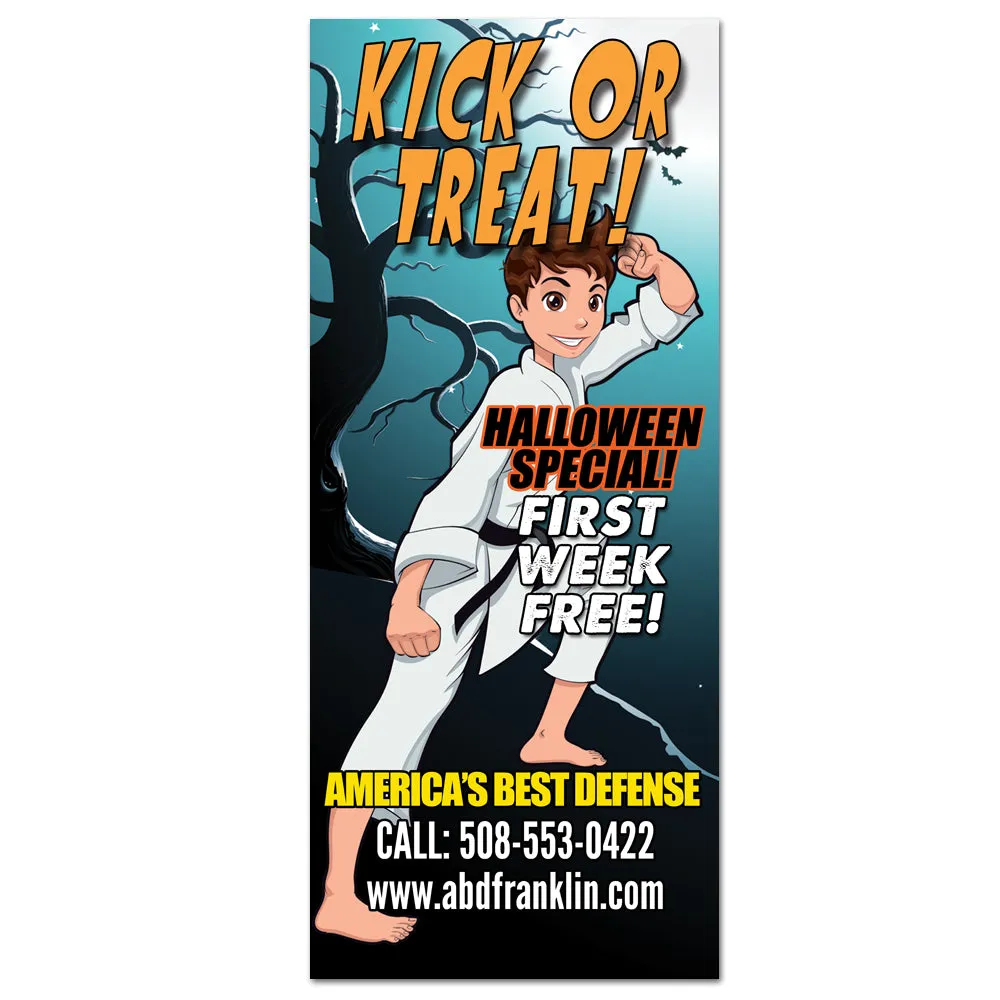 Halloween Pop Up Banner
