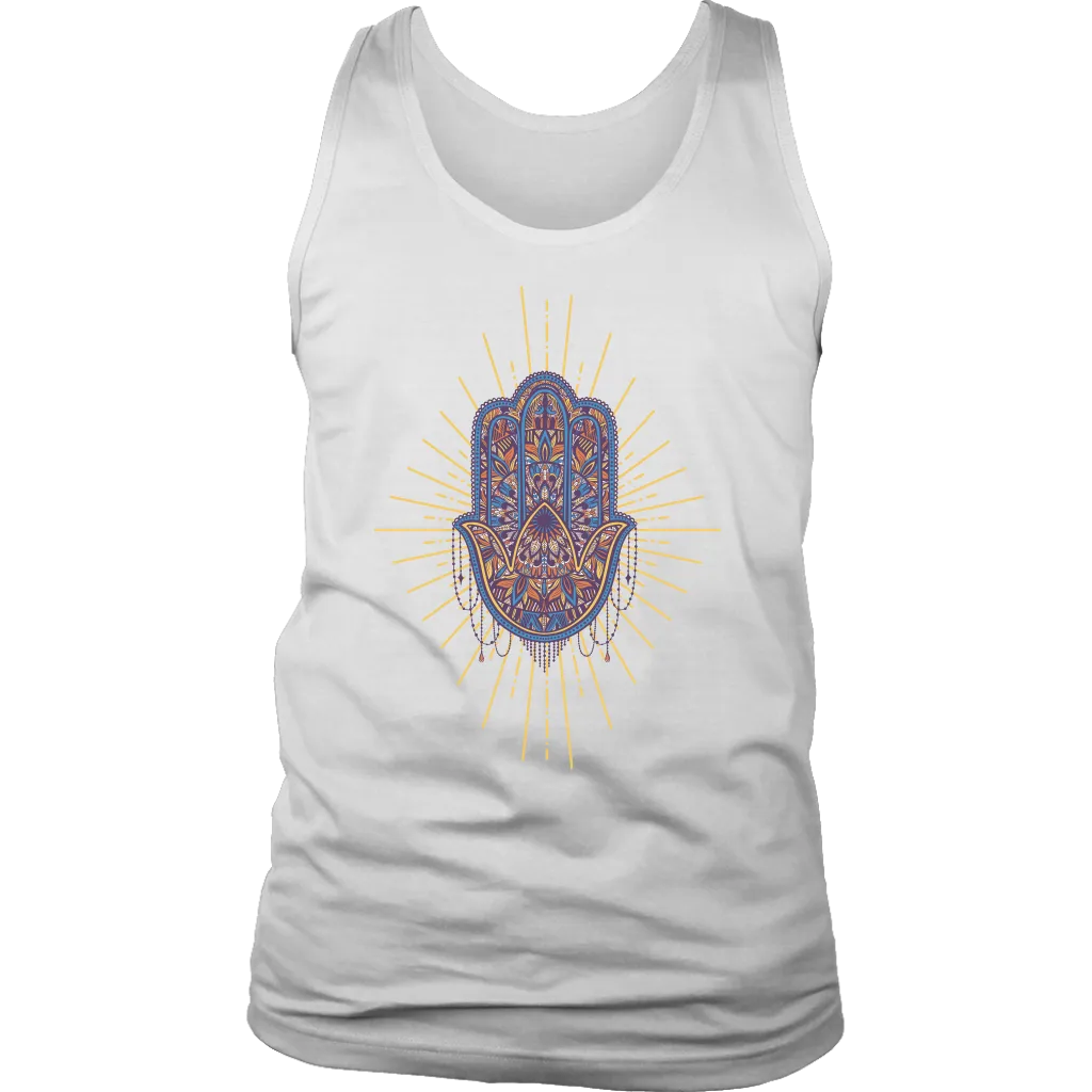 Hamsa Hand T-shirt, Hand Mandala Shirt, Gift of Hand of Fatima, Hand of Fatima Shirt, Hamsa Shirt