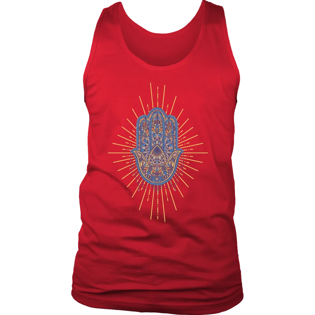 Hamsa Hand T-shirt, Hand Mandala Shirt, Gift of Hand of Fatima, Hand of Fatima Shirt, Hamsa Shirt