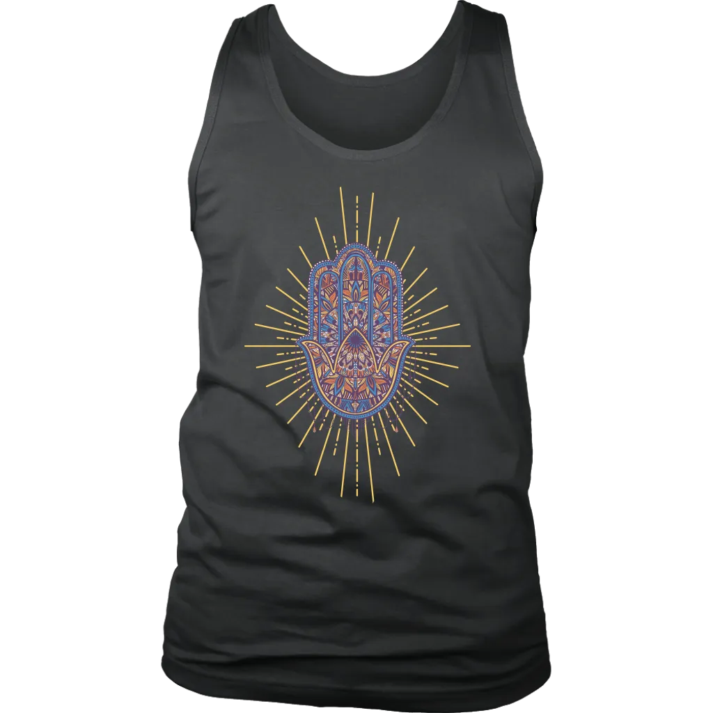 Hamsa Hand T-shirt, Hand Mandala Shirt, Gift of Hand of Fatima, Hand of Fatima Shirt, Hamsa Shirt