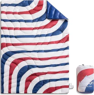 HANYUN Camping Blanket - Outdoor Travel Blanket, Waterproof Quilt for Camping, Stadium, Hiking, Beach Trips, Concerts& Festival - 52"x75" Rhombus Quilting Blanket