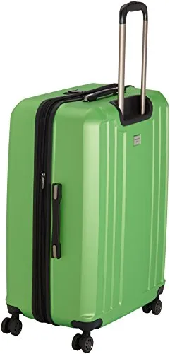 HAUPTSTADTKOFFER - X-Berg - Luggage Suitcase Hardside Spinner Trolley 4 Wheel Expandable, TSA, 65 cm, Applegreen mat