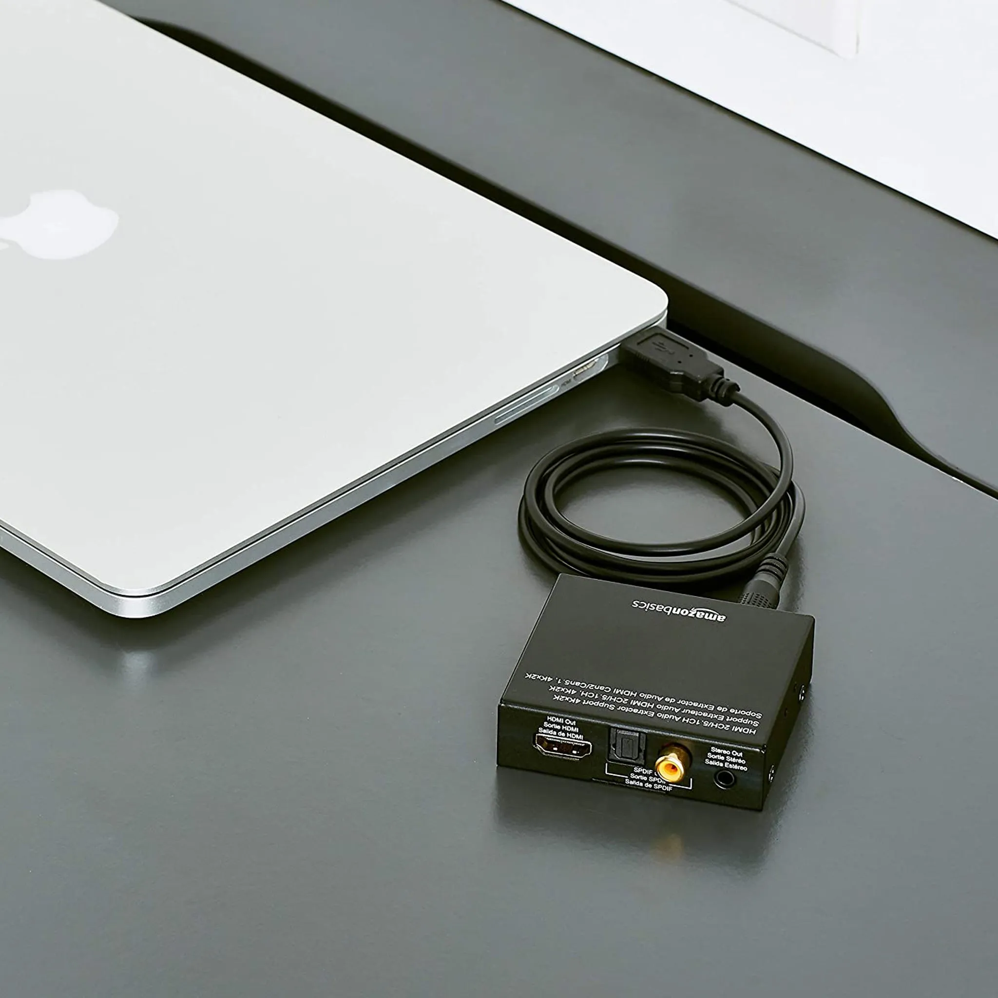 HDMI To HDMI   Audio (SPDIF   RCA Stereo) Audio Extractor Converter