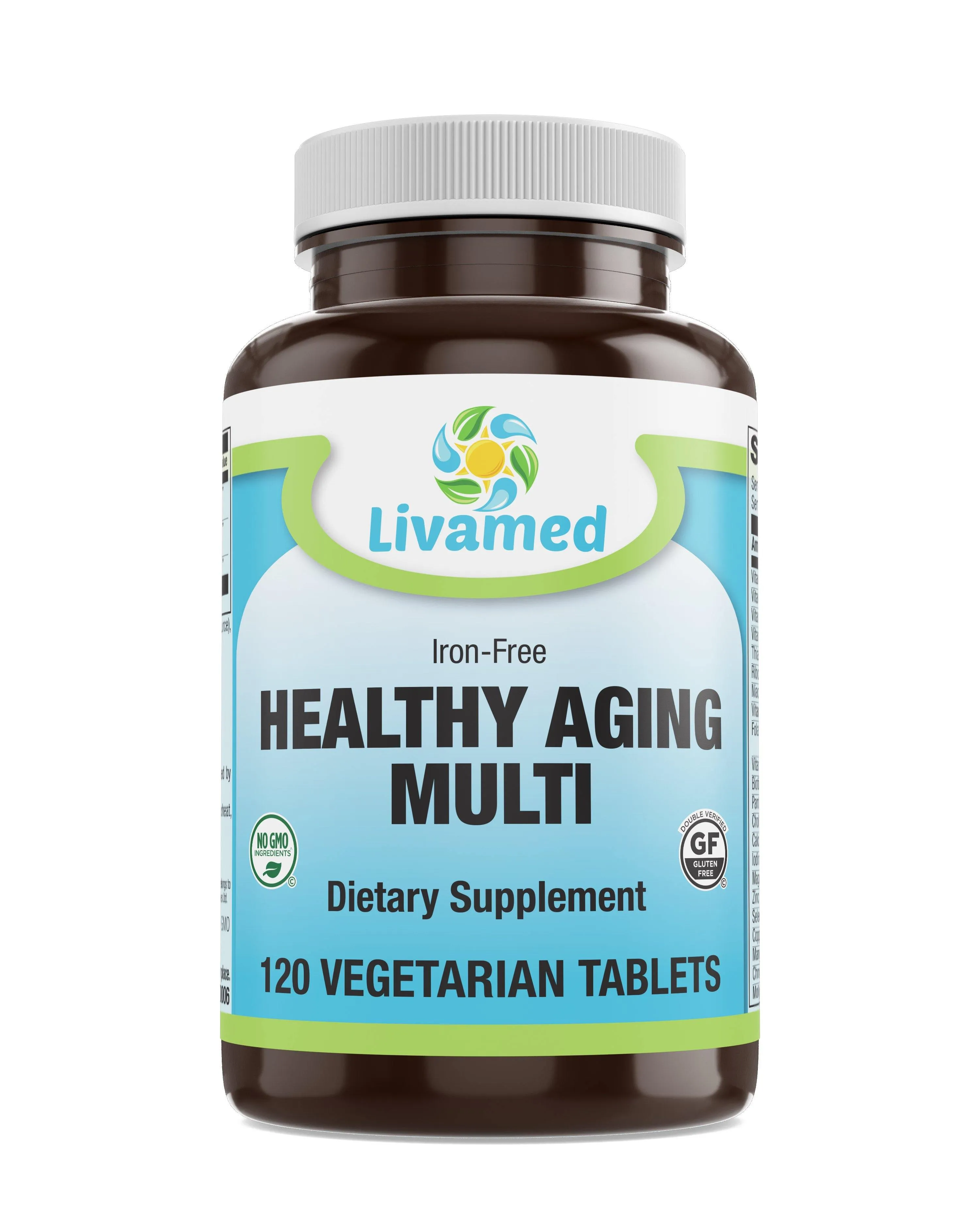 Healthy Aging Multi Iron Free Veg Tabs 120 Count