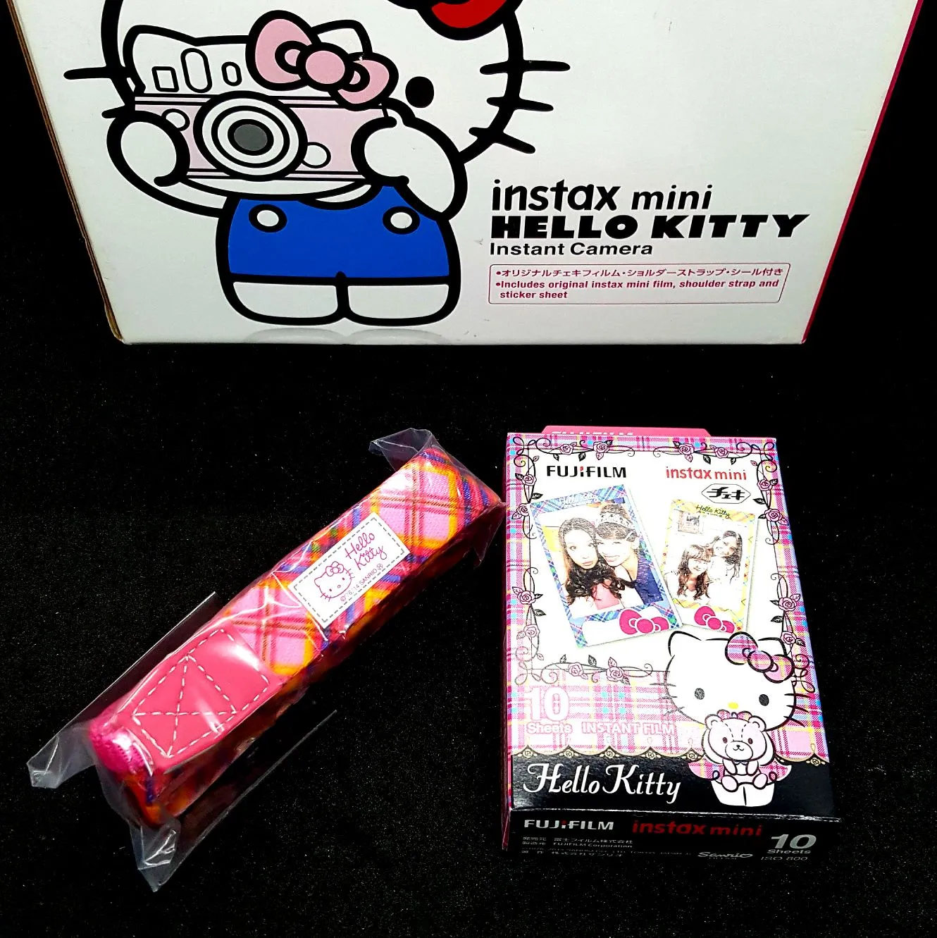 Hello Kitty Camera Set Instax Mini Pink
