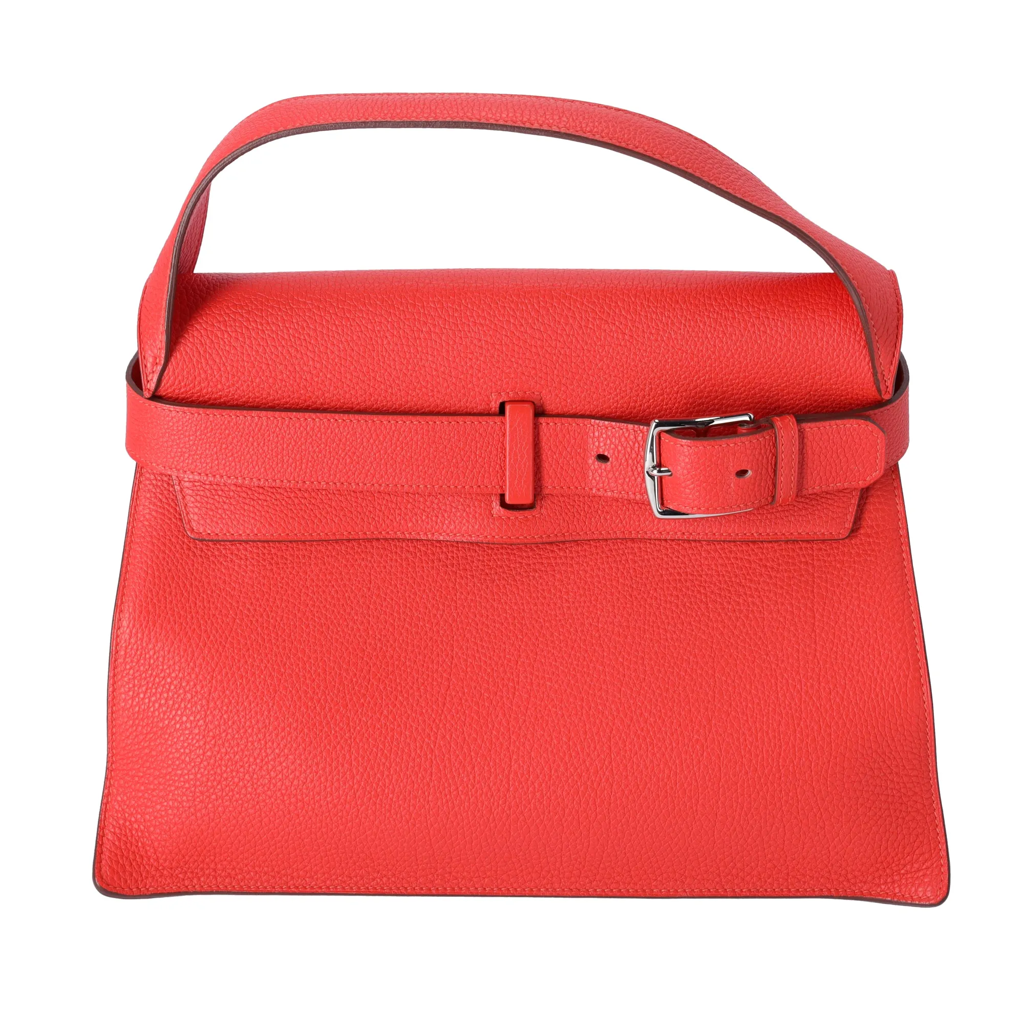 HERMES Etribelt Handbag Rose Jaipur Togo Leather