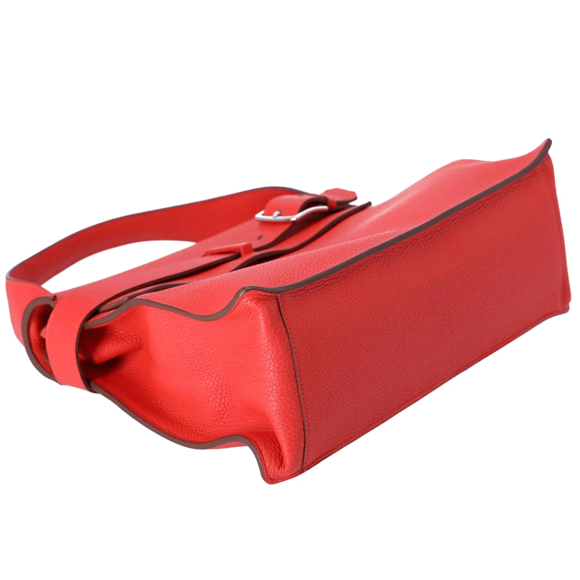 HERMES Etribelt Handbag Rose Jaipur Togo Leather