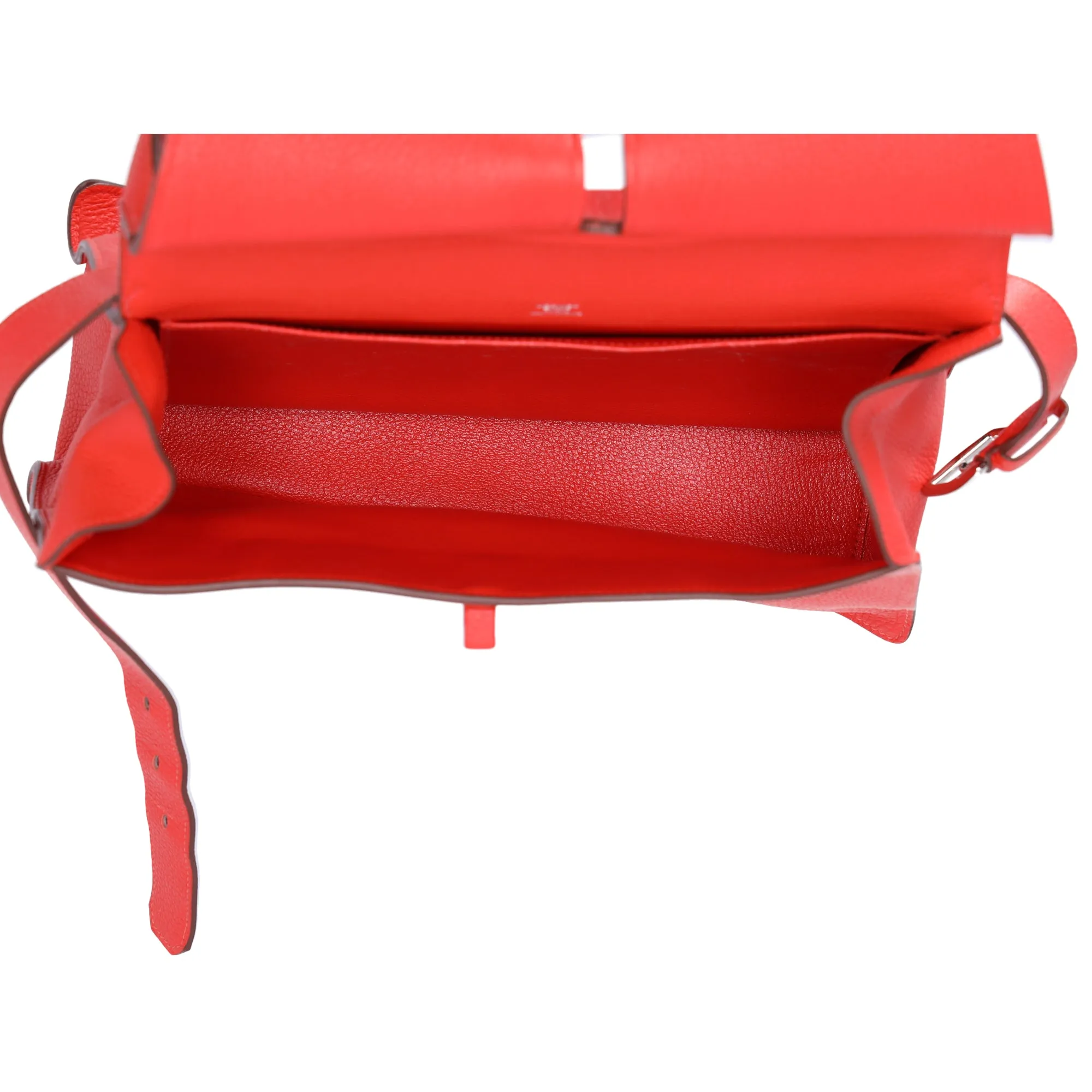 HERMES Etribelt Handbag Rose Jaipur Togo Leather