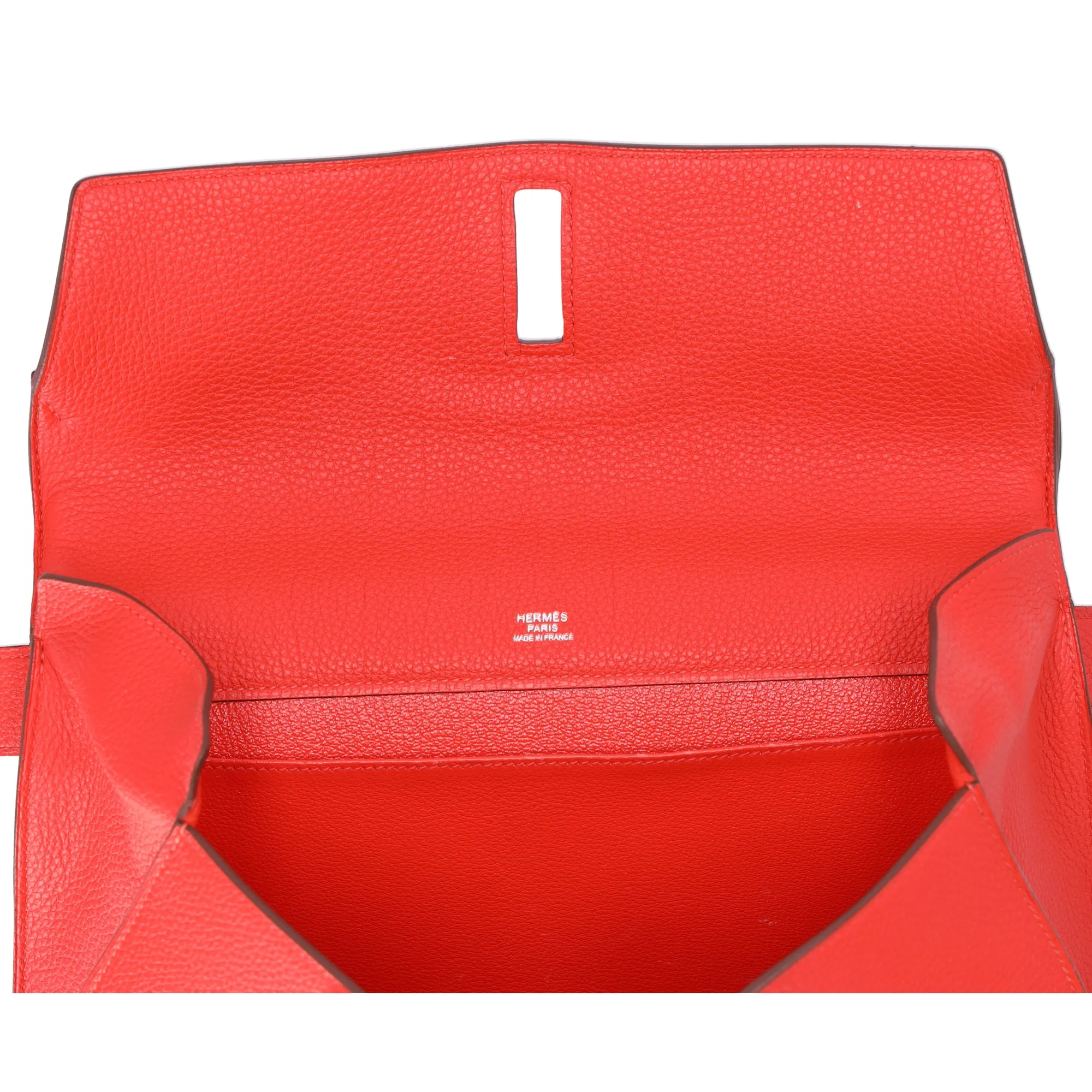 HERMES Etribelt Handbag Rose Jaipur Togo Leather