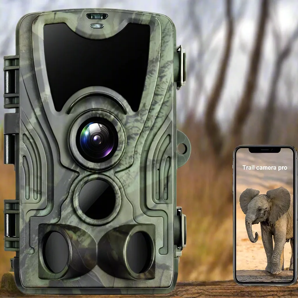 High-Performance Wireless Trail Camera – IP66 Waterproof with 4K Ultra HD and WiFi Connectivity