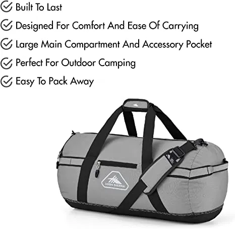 High Sierra Round Cargo Duffel Small 45L
