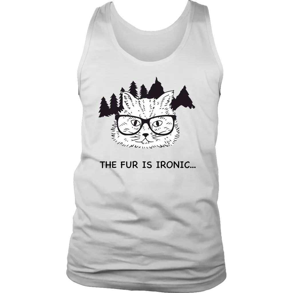 Hipster Cat T-shirt, Gift for Hipster, Ironic Cat Shirt, Shirt for Cat Lover, Hipster Cat Shirt