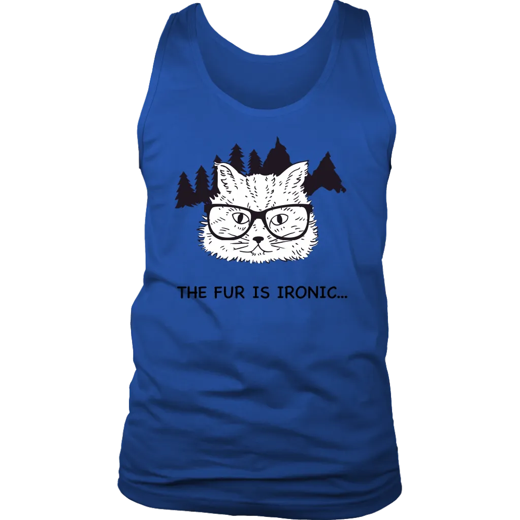 Hipster Cat T-shirt, Gift for Hipster, Ironic Cat Shirt, Shirt for Cat Lover, Hipster Cat Shirt