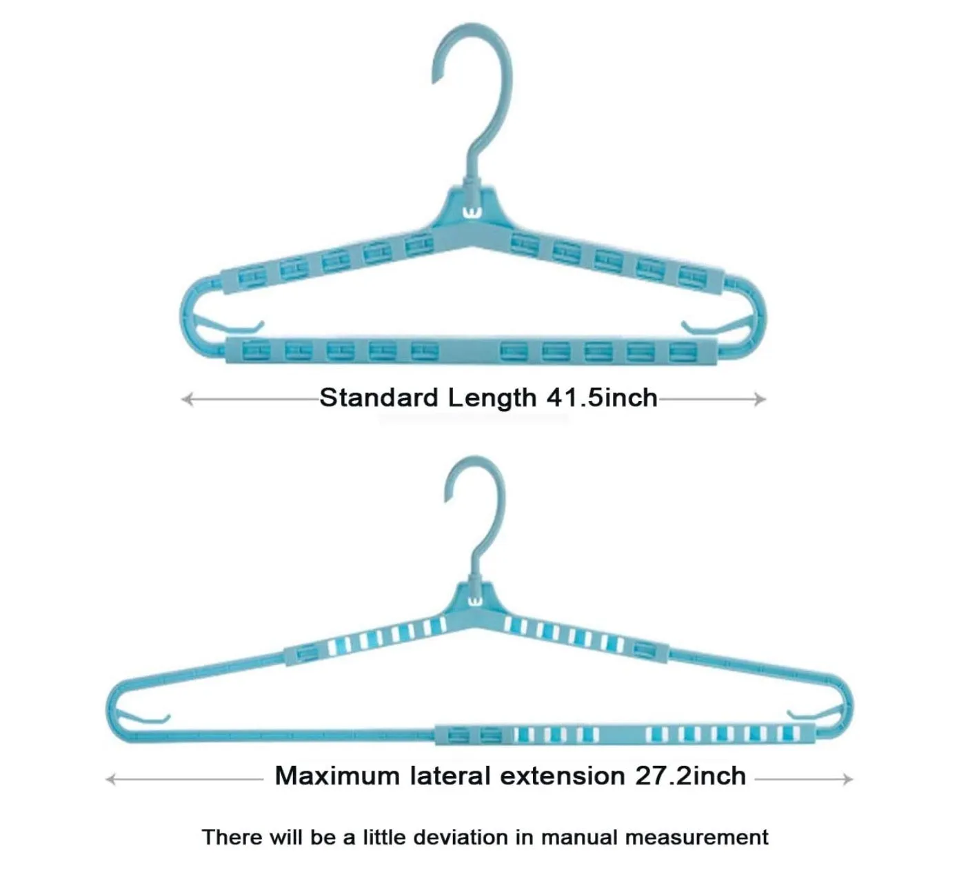 Homlly Magic Telescopic Hanger With Enlarge Adjustable Shoulder