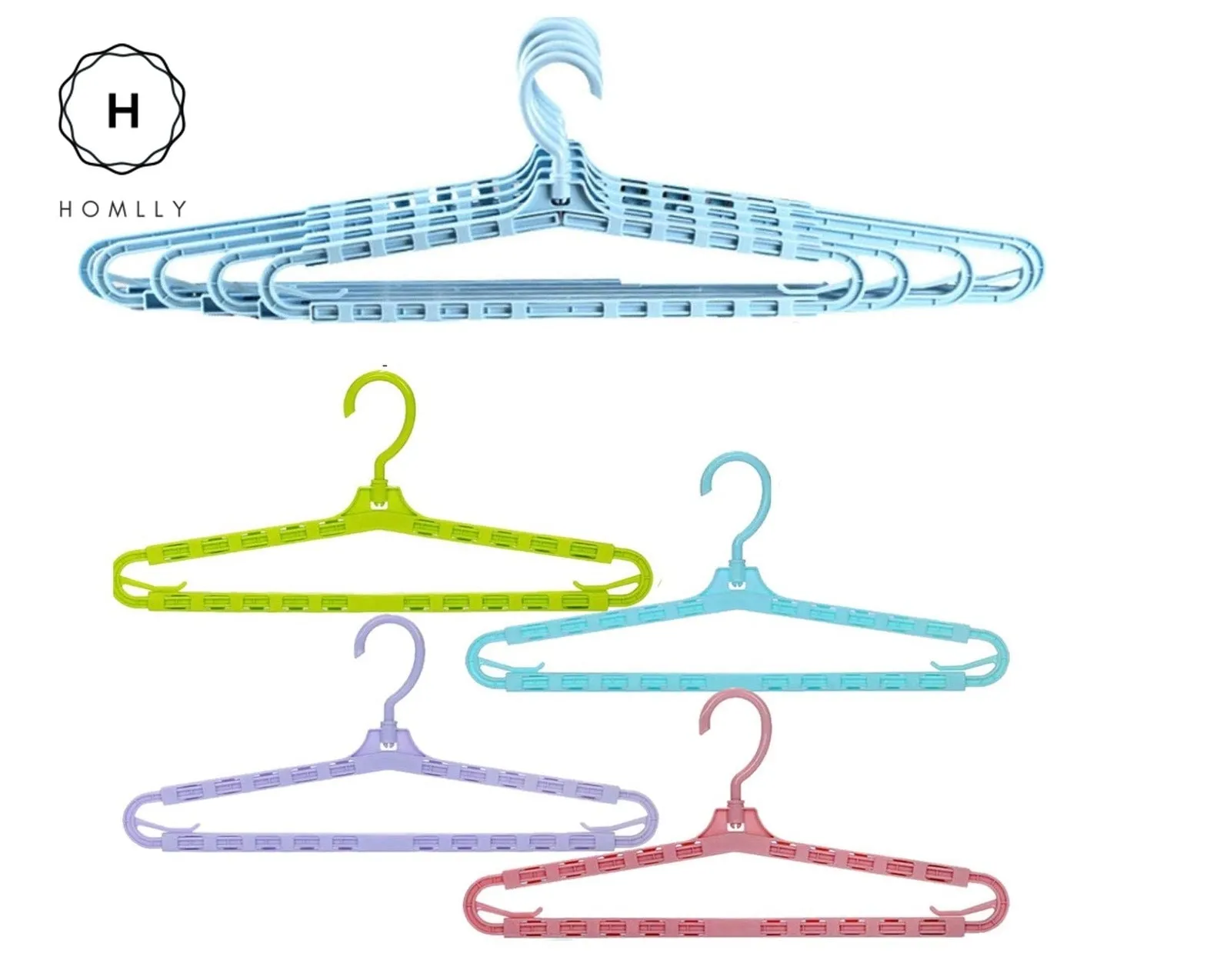 Homlly Magic Telescopic Hanger With Enlarge Adjustable Shoulder