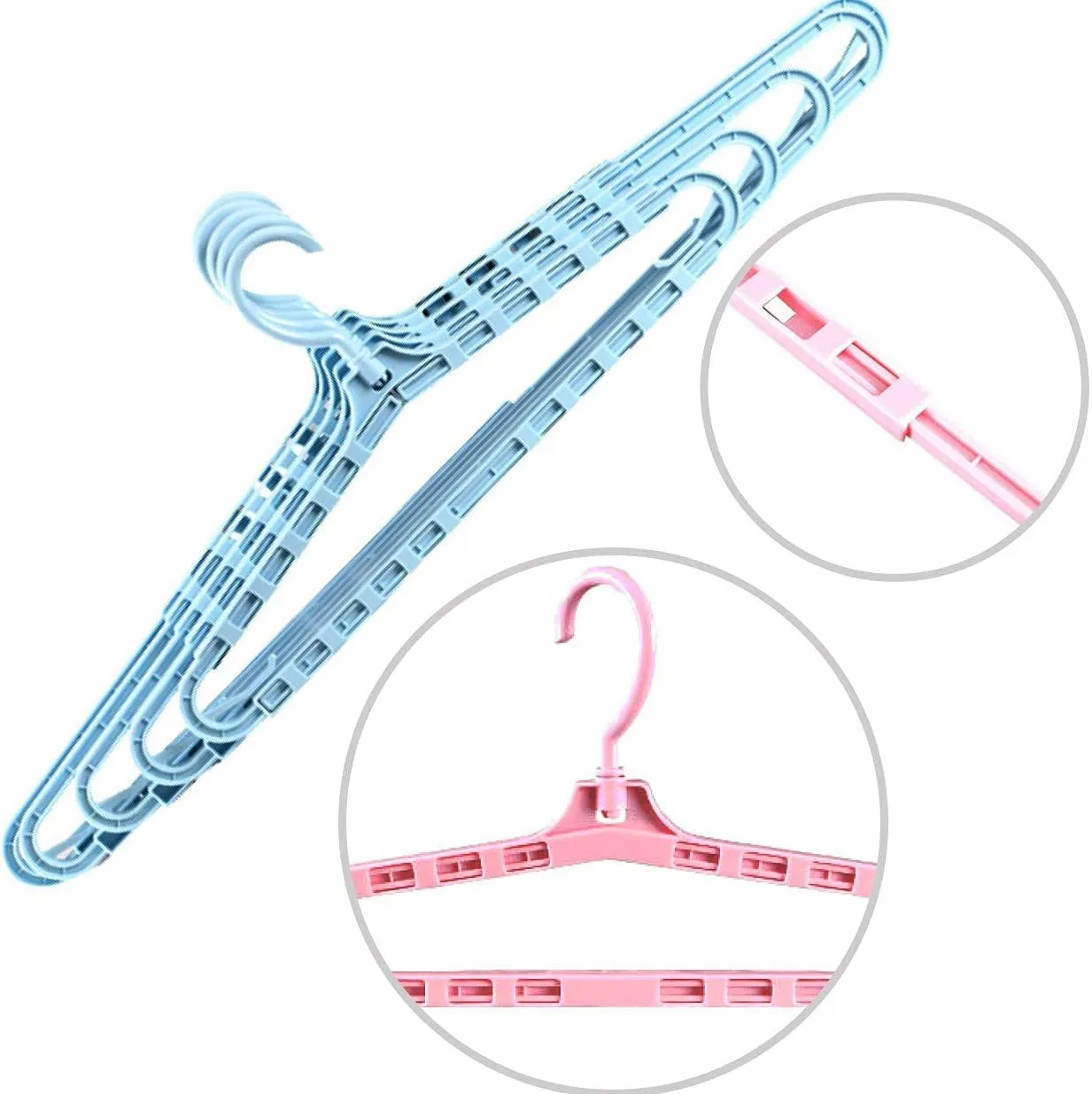 Homlly Magic Telescopic Hanger With Enlarge Adjustable Shoulder