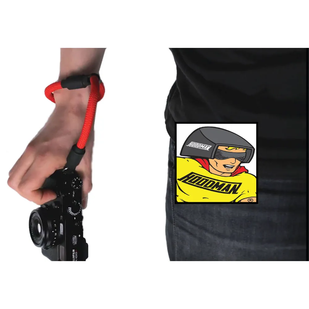 Hoodman Climbing Rope Hand Strap | Red