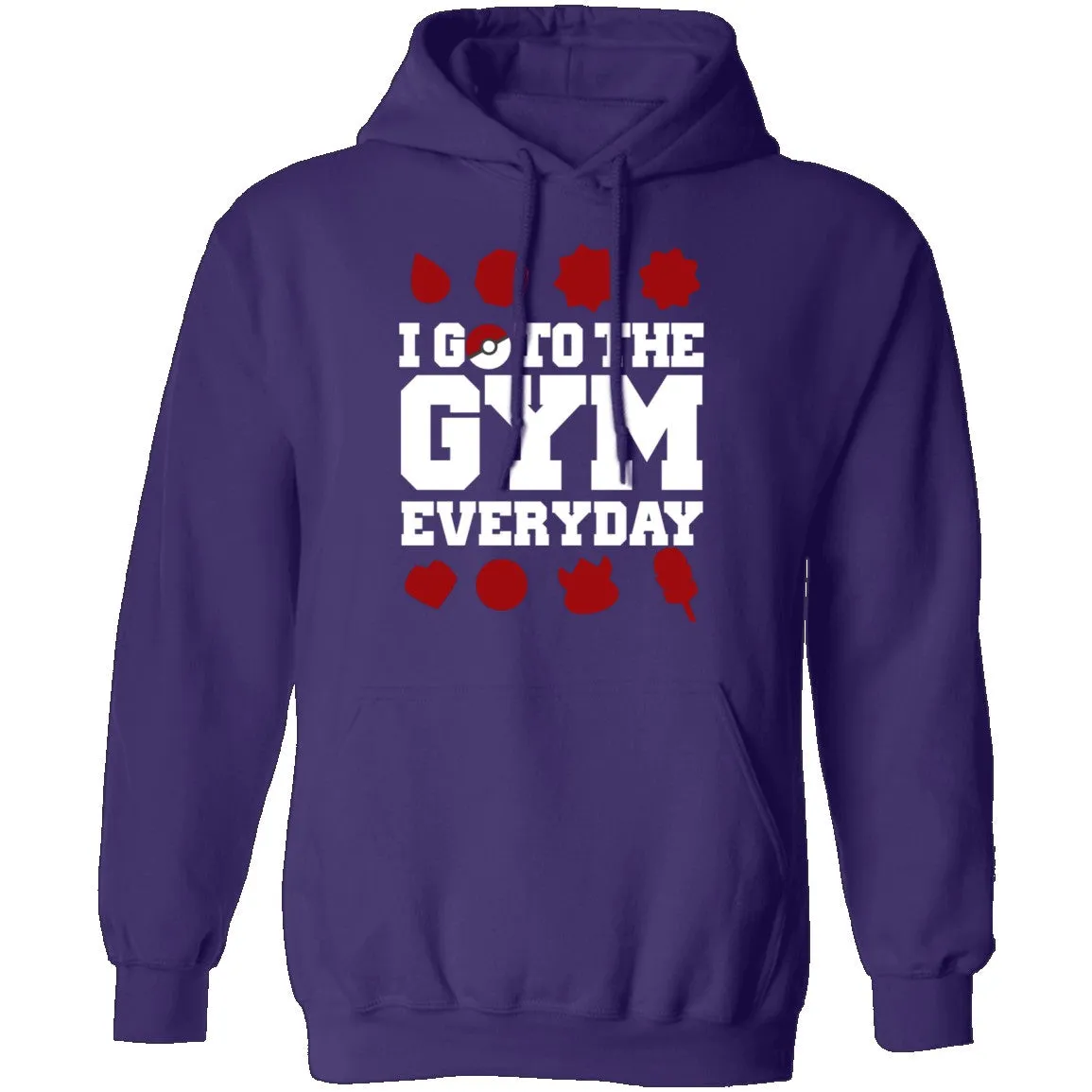 I Go To The Gym Every Day Pokemon T-Shirt