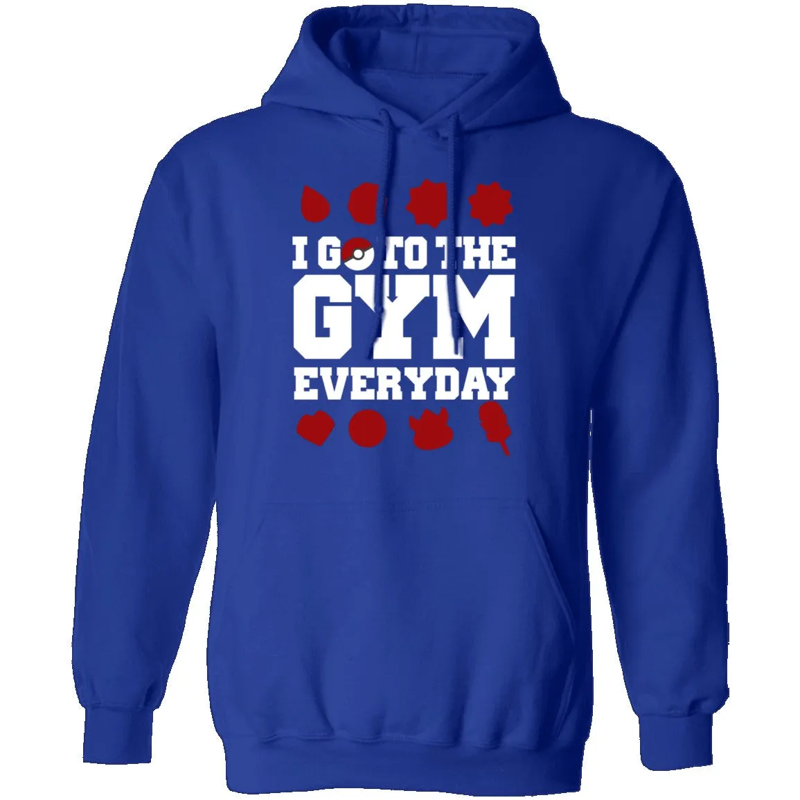 I Go To The Gym Every Day Pokemon T-Shirt