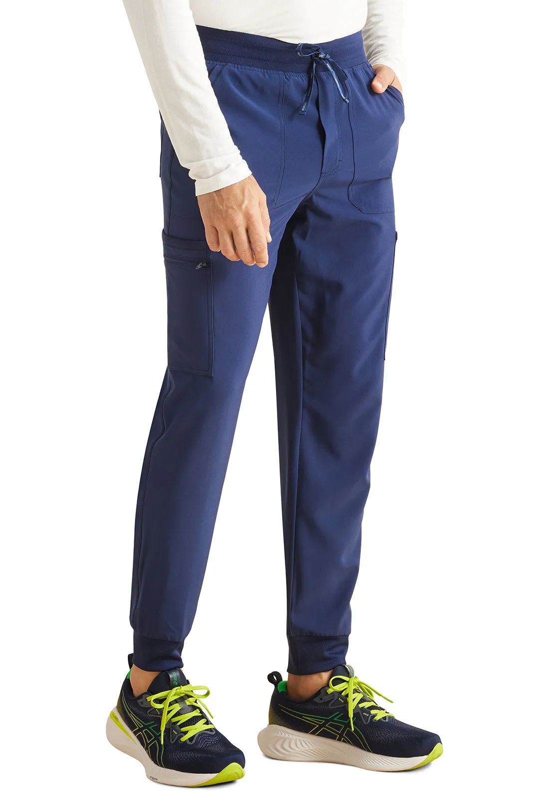 Inspira Flex IP066A Men's Mid Rise Jogger Navy