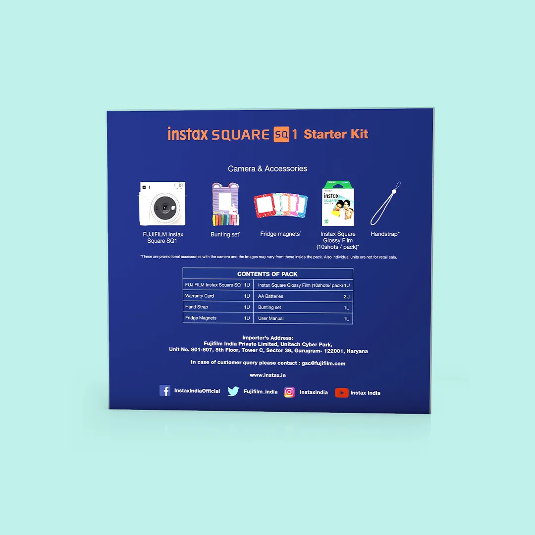Instax SQ1 Starter Kit