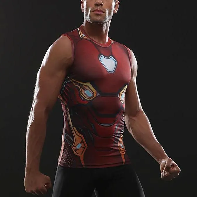 IRON MAN Infinity War Gym Tank top