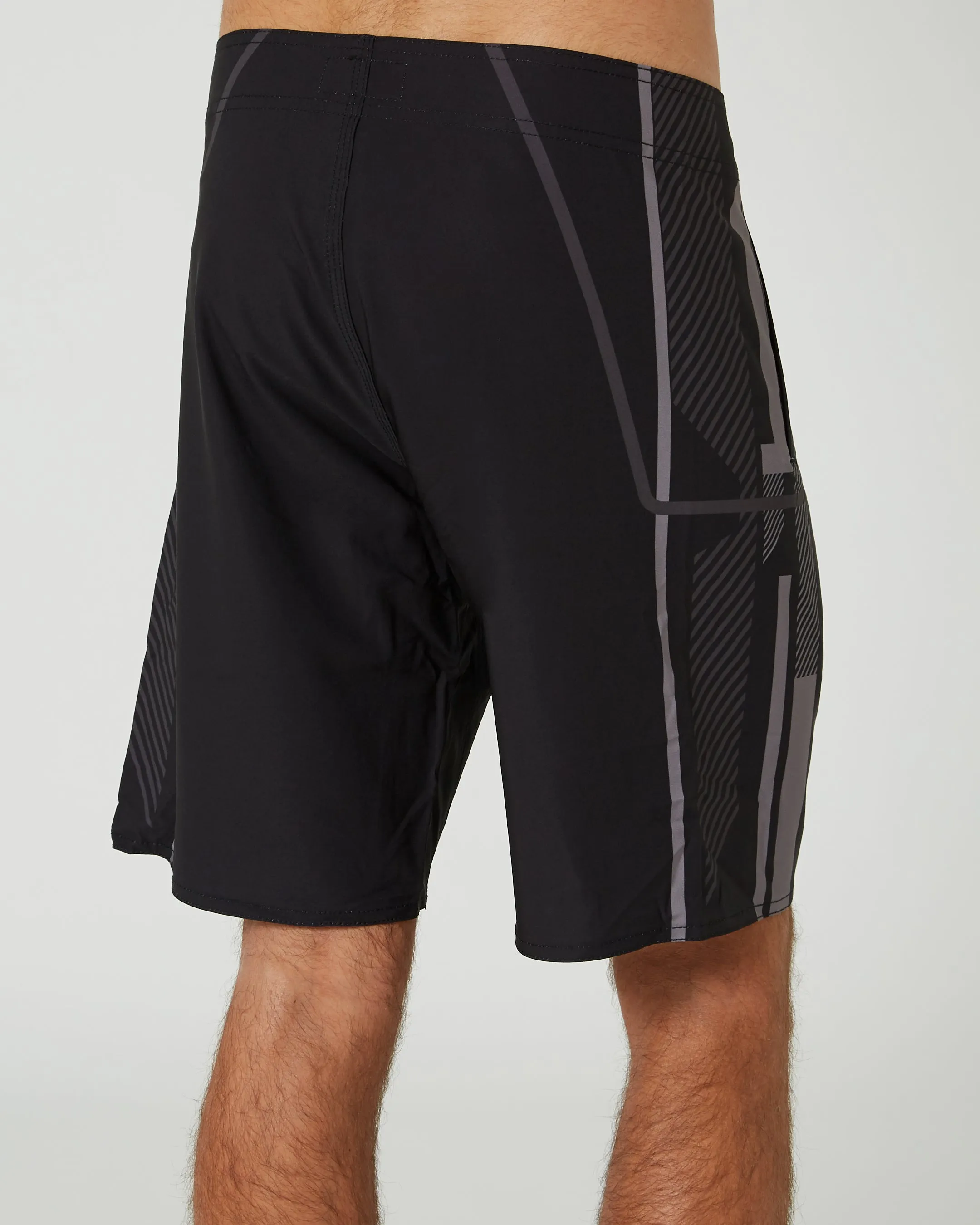 Jetpilot Rally Mens Boardshorts - Black/Charcoal
