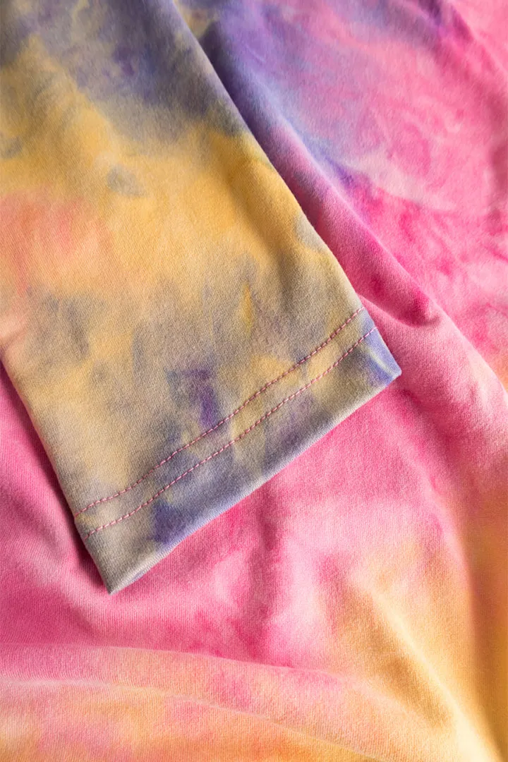 Joan One Shoulder Dress - Tie dyed