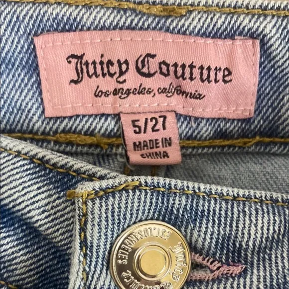 Juicy Couture Blue Cargo Jeans