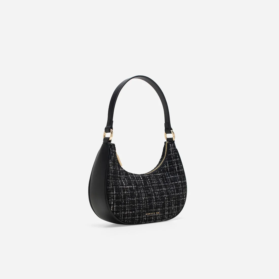 Julieta Tweed Hobo Bag