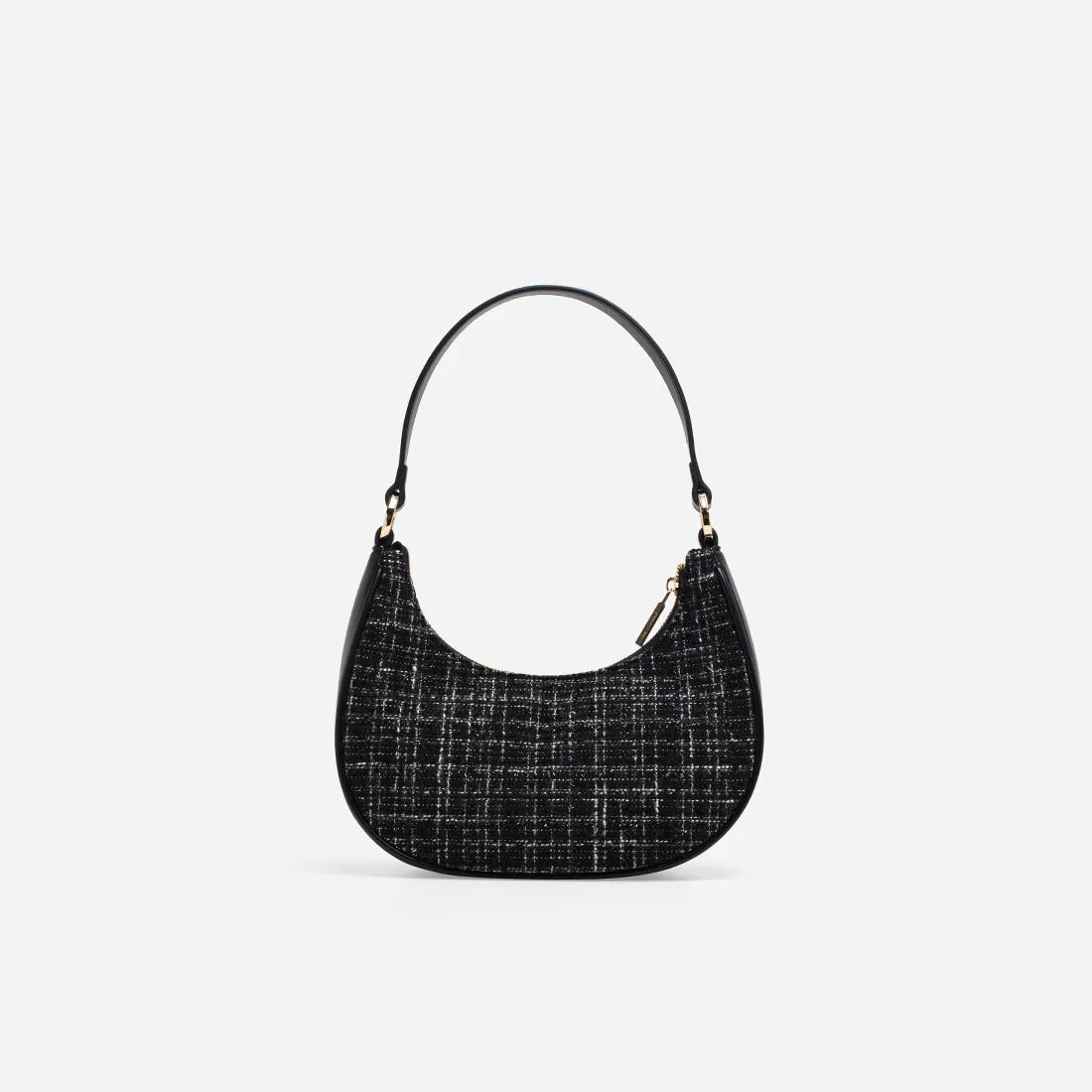 Julieta Tweed Hobo Bag