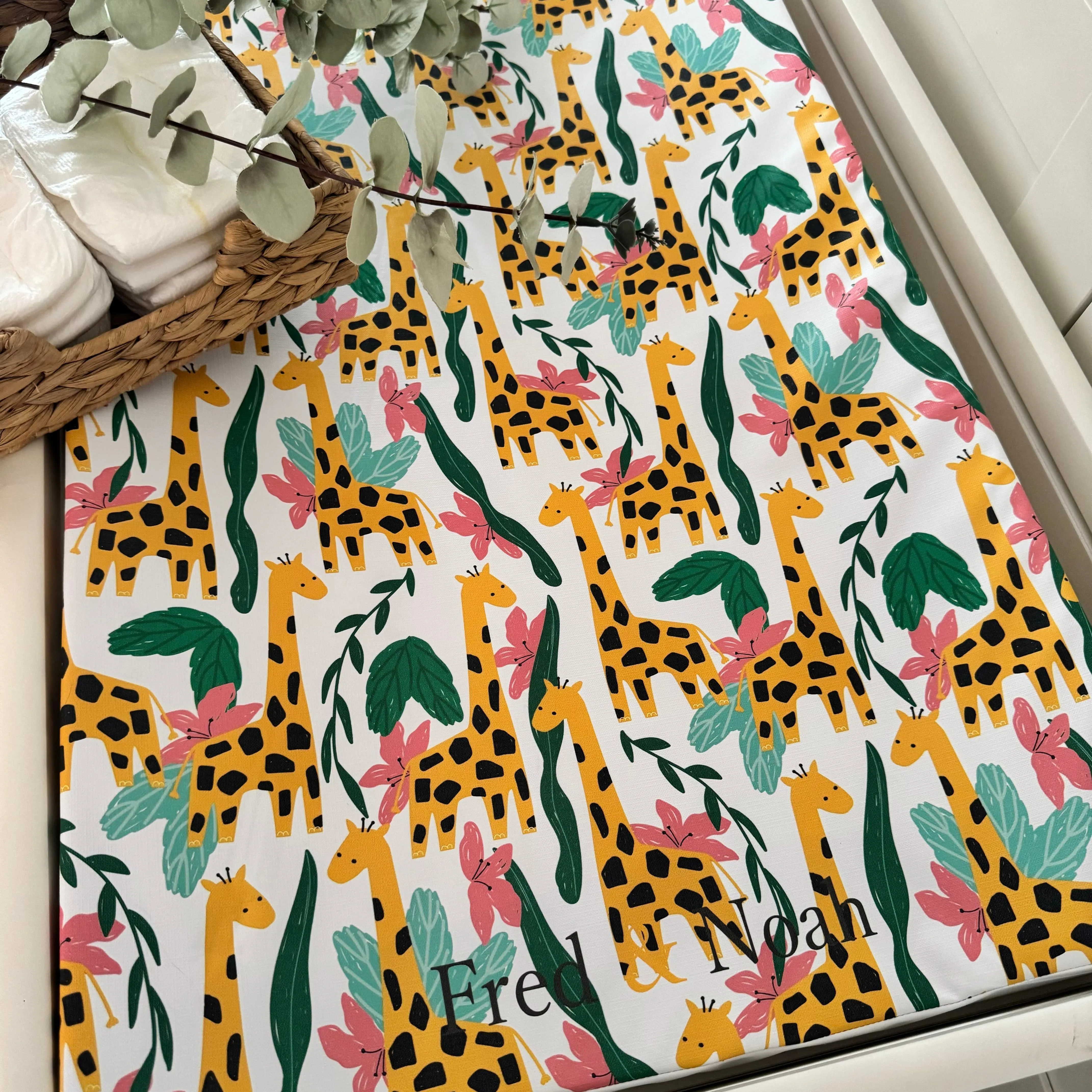 Jungle Giraffe Changing Mat
