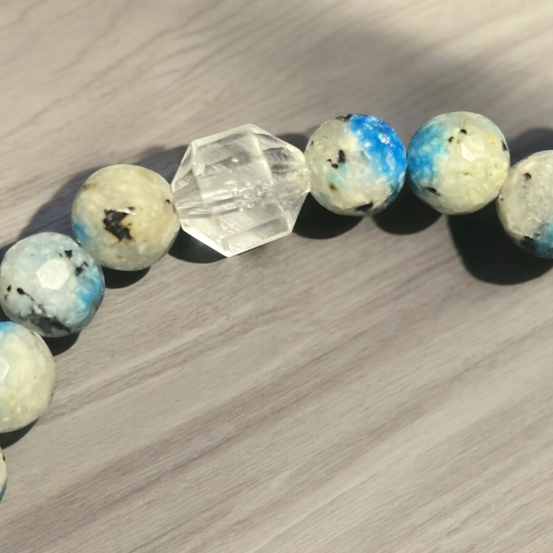 K2 Jasper and Quartz Bracelet