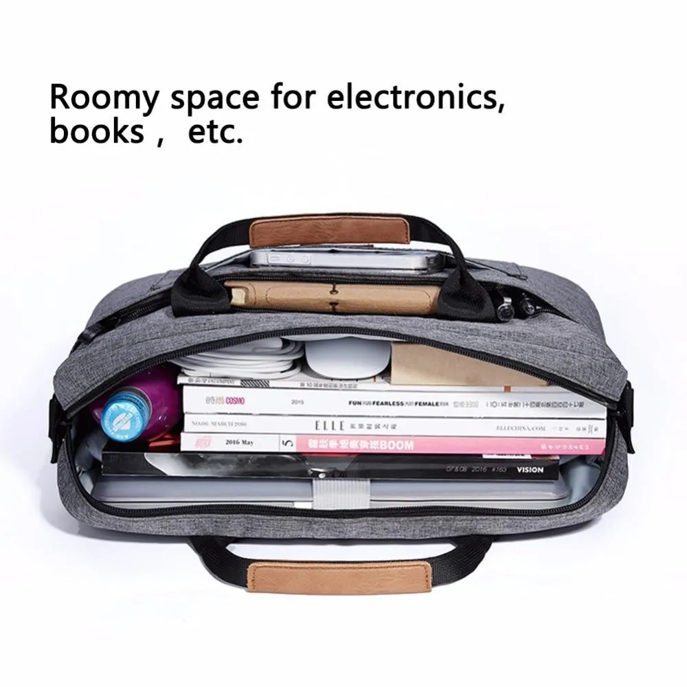 KALIDI™ Shockproof Foam and Canvas Laptop Bag