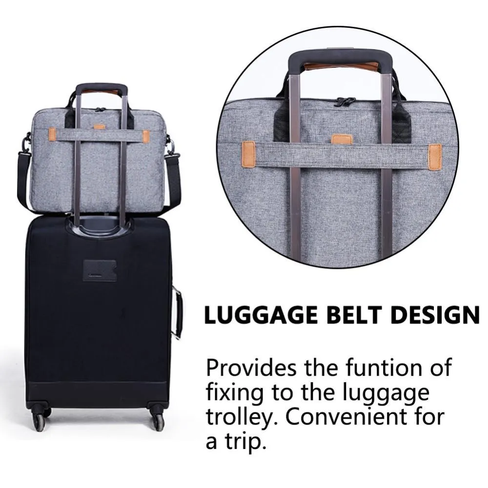 KALIDI™ Shockproof Foam and Canvas Laptop Bag