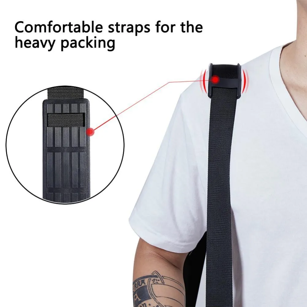 KALIDI™ Shockproof Foam and Canvas Laptop Bag