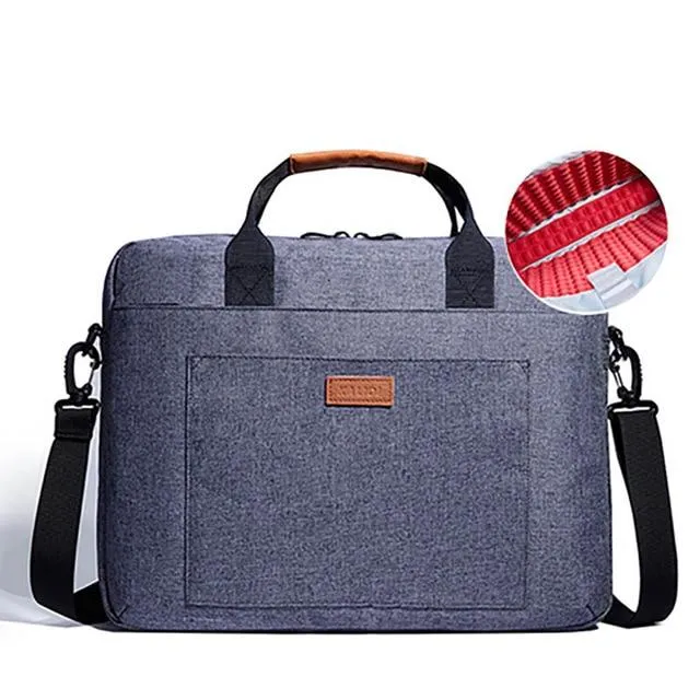 KALIDI™ Shockproof Foam and Canvas Laptop Bag