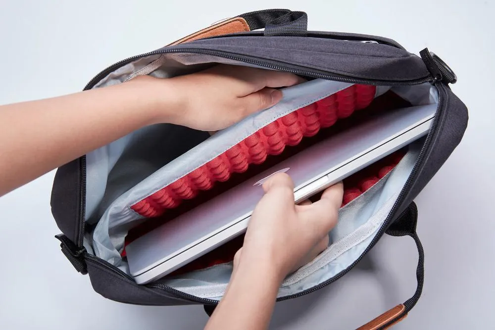 KALIDI™ Shockproof Foam and Canvas Laptop Bag