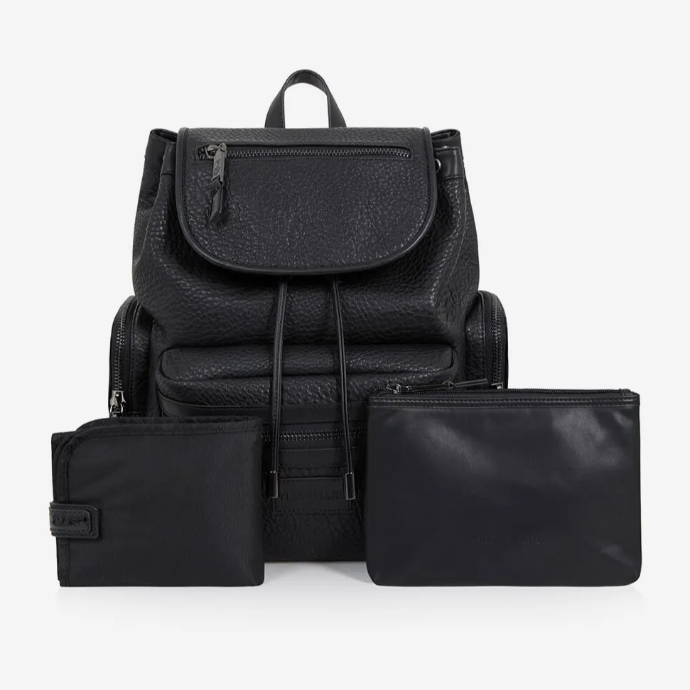 Kaspar Baby Change Backpack (Black)