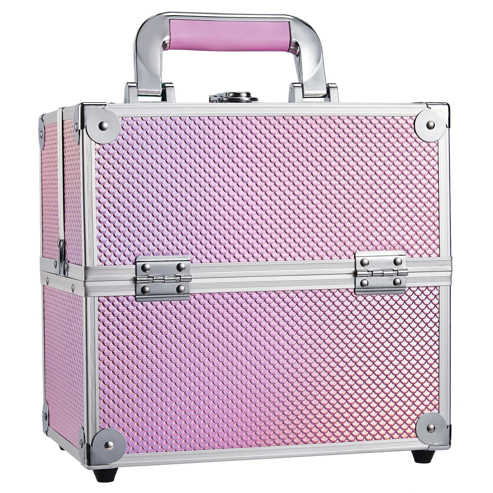 Kawaii Portable Makeup Case ✨💖 - Adorable Travel Cosmetics Organizer Box for Beauty & Jewelry 🌸💅
