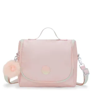 Kipling New Kichirou Blush Metallic Large Lunch Bag with Trolley Sleeve C2I5356-E7L